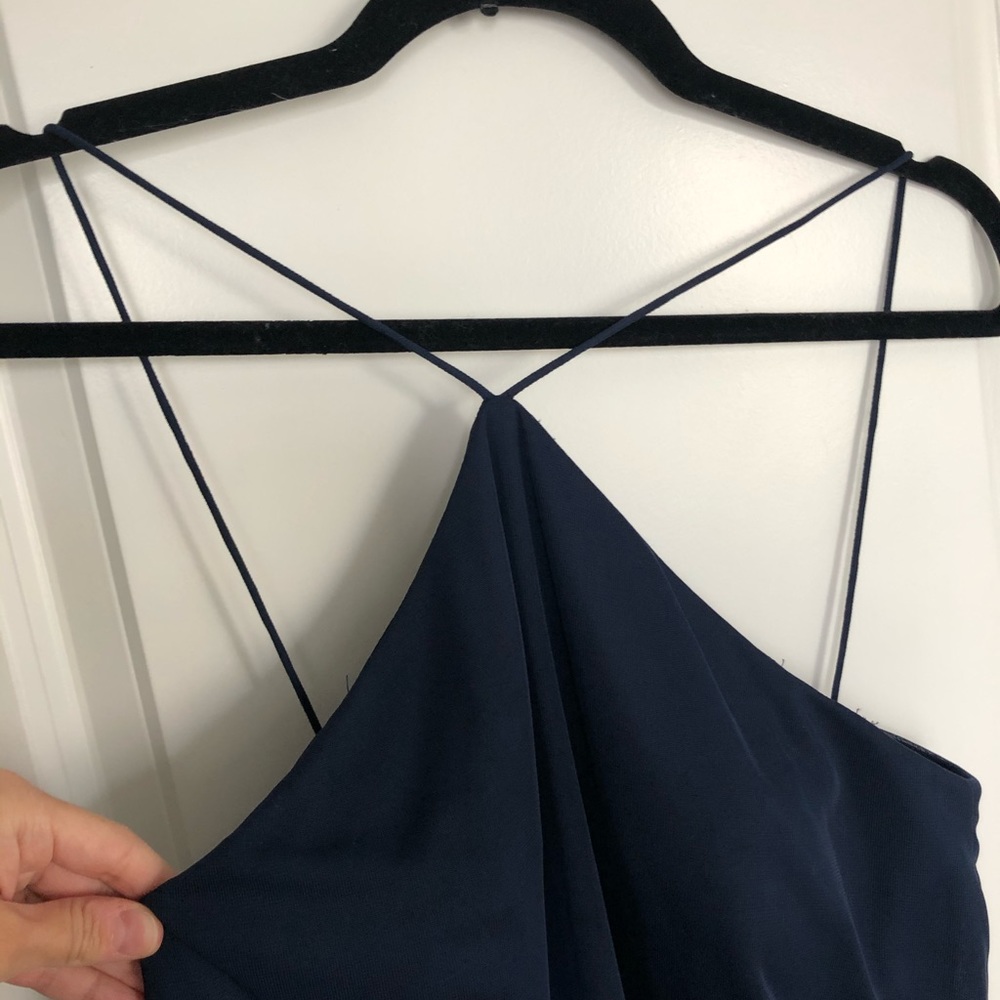 Alfred Sung Dress in Midnight - Picture 4 of 6